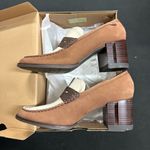 Sperry New Seaport Acrylic Heeled Loafers Brown 9.5 Photo 3