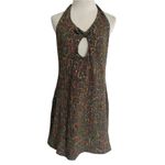 Urban Outfitters  Size Large Halter Mini Dress Shimmer Sequin Party Photo 1