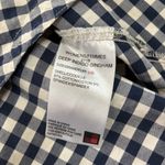 Woolrich  Navy/White Gingham Top Size L Photo 4