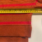 Merokeety  Women’s Cropped Sweater Size Medium Rust Pink Bat Wing Crewneck Photo 3