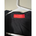 Max Mara  Long Sleeve Button Up Black Blouse Office Siren Business Photo 2