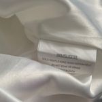 Hello Molly White Floral Embroidered Sheer Long Sleeve Ruffle Mini Dress Sz S Photo 8