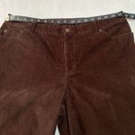 st. john's bay  High Rise Corduroy Boot Cut Pants Size 16 Stretch Western Boho Photo 6