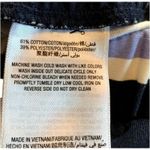 Juicy Couture Keyhole Crop Edgy Blue Black White Striped Top Shorts Size Small Photo 7