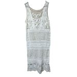 Crotchet Lace Sheer Boho Swim‎ Coverup Beach Midi Dress White Size undefined Photo 4