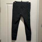 Loft Outlet Women Sz‎ M Leggings Slim Through Hip & Thigh Dark Gray/Black Gray Size M Photo 3