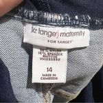 Liz Lange  for target blue maternity jeans size 14 Photo 1