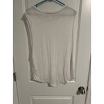 Free People  We the Free The It Muscle Tee Tank in White size small Photo 5
