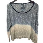 Young Fabulous and Broke  Color Block Slub Knit Pullover Sweater Size Med. VGUC Photo 0