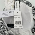 La Blanca Swimsuit Size 18W Oasis Strappy One Piece Mio NWT Paisley B&W Plus Photo 8