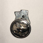 BSD Vintage Silver Tone Praying Hands Pin Photo 2