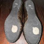 Born women’s Gold Bronze Ballet Flats Size 6 or 36.5 work casual business casual Brown Photo 4