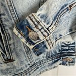 Special A NWOT  Distressed Lightwash Denim Jacket Size S Photo 5