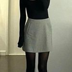 Gap Jersey Knit Mini Skirt in Heather Grey NWT Size XS Retail $45 Photo 0