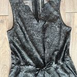 Athleta Charcoal Sleeveless Jumpsuit Photo 9
