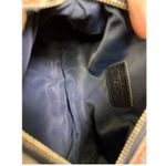 Christian Dior  Homme Monogram Flight Pouch Navy Denim Orange Trim Made in Spain Photo 7