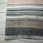 Size 12 Striped Feminine Pink Mid Skirt Photo 2