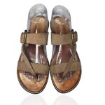 Coach And Four Italy Women's Size 8.5 Shoes Brown Leather Strappy Comfort Sandal Photo 4