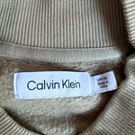 Calvin Klein  Khaki Brown Zip Up Cotton Jacket  Photo 4