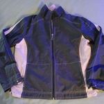 Green Tea Womens Athletic Jacket Size M Grey Pink Full Zup Colorblock M… Size M Photo 0