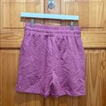 Women's Best Dusty Pink Size Large High Waisted Activewear Shorts Photo 3
