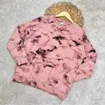 Athleta Balance Pullover Soft Sweatshirt Marine Palermo Pink Tie Dye Size SP Photo 2