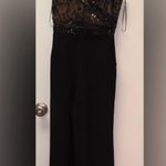 Dress the Population NWOT Trystan sleeveless sequin black jumpsuit, small Photo 3