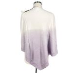 Barefoot Dreams  CozyChic Ultra Lite Ocean Breeze Poncho Ombré Soft Violet NWT Photo 5