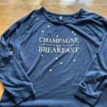 Champagne for Breakfast Jogger Pajama Set Black Size XL Photo 1