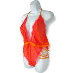 Savage X Fenty: By Rihanna | Plus Size 2X | Stranded In Lace Crochet Teddy Photo 3