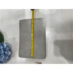 Gray Clutch Crossbody Bag Convertible Chain Strap Wallet Purse Photo 7