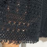 Paige Tank Top Small Crochet Black Photo 3