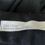 Oak + Fort Womens Black High Waist Wide Leg Windbreaker Palazzo Trousers Pants 2 Photo 4