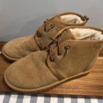 Aspen Suede Lace Up Ankle Bootie Boots Boot Slipper Size 9 Tan Photo 0