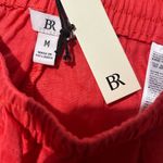 Banana Republic  Easy Linen Pull On Pant New Coral Wide Leg Size M Photo 8