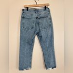 AGOLDE Jeans Riley High Rise Straight Leg Crop in Emulsion size 30 $188 Photo 6