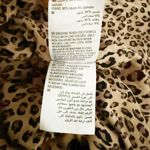 Bar III  | Animal Cheetah Print Bodycon Midi Dress Black Brown Tan | Size XL Photo 7