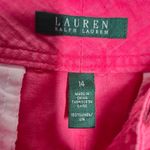 Ralph Lauren Lauren  Pink Linen Belted Bermuda Shorts Size 14 Preppy Coastal Photo 2