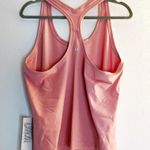 Lululemon Tank Cool Racerback Short Tank Top Nulu in Pink Puff Sz 20 NWT Plus Photo 7