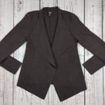 Eileen Fisher  Cotton Thick Knit Draped‎ Cardigan Sweater Brown Sz M Photo 0
