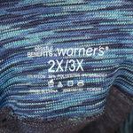 Warner’s Blissful Benefits Blue High Rise leggings Size 2X Photo 5