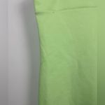ZARA  x LOTTO Sportswear‎ Light Neon Green Button Tank Mini Dress Photo 5