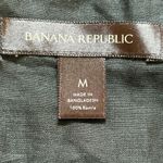 Banana Republic  Semi Sheer Button Up Tunic Top and Tank Set Womens Medium Black Photo 10