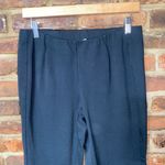 J. Jill Black Ponte Stretch Knit Slim Leg Ankle Dress Pants Women's Size Small Photo 1