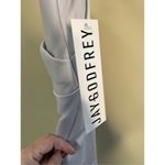 Jay Godfrey  NWT Darcy Strapless Gown in Silver Size 10 Photo 4