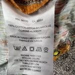 Anthropologie Postage Stamp XS‎ Short Sleeve Cotton Shirt Boho Floral Photo 5