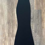 SKIMS Maxi Lounge Dress Soft Ribbed Onyx XS Photo 1