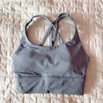 Lululemon Athletica Chambray / Solar Grey Energy Bra *Long Line Size 2 Photo 0