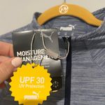 Puma NEW NWT Blue Sun Protection Sleeveless Shirt Photo 8