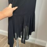 Jonathan Martin  Y2K Mesh Asymmetrical Hem Whimsigoth Midi Dress Size 12 Photo 4